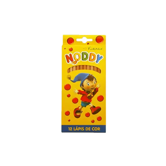Lápis de Cor Viarco NODDY 12unidades - Caixa de Cartão 18cm | Loja BluePixel