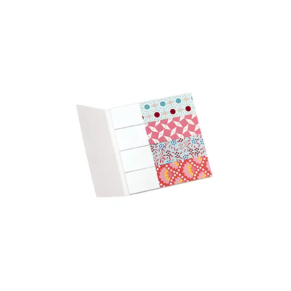 Separadores Adesivos Petit Pan Terra 18x70mm - Infonotes | 100 unidades de alta qualidade
