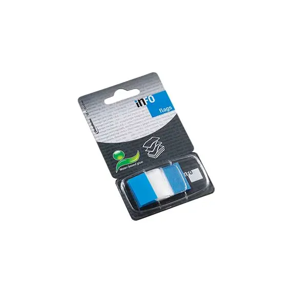 Separadores Adesivos Azul 25x43mm - Infonotes | Organização e Marcações Precisas