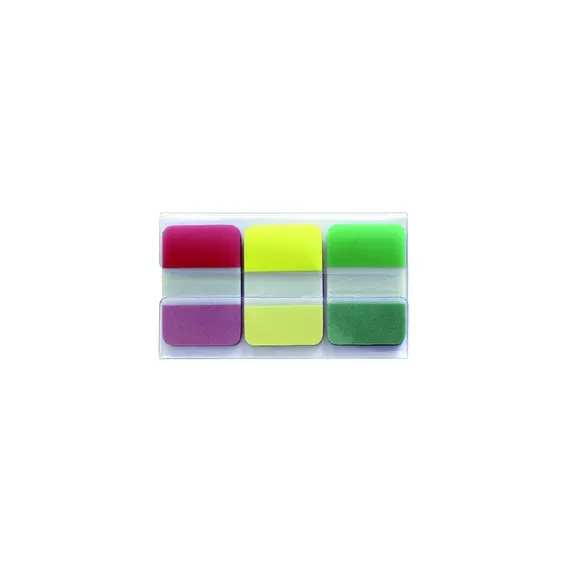 Separadores Adesivos 25x38mm Sortido - 75 unidades | Infonotes | Loja online bluepixel.pt
