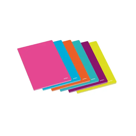 Caderno Agrafado A5 Quadriculado Ambar School 60 Folhas - Organização e Qualidade