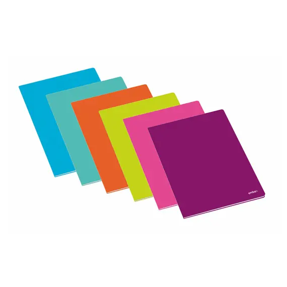 Caderno Agrafado A4 Pautado Ambar School Sortido 60 Folhas | Loja BluePixel