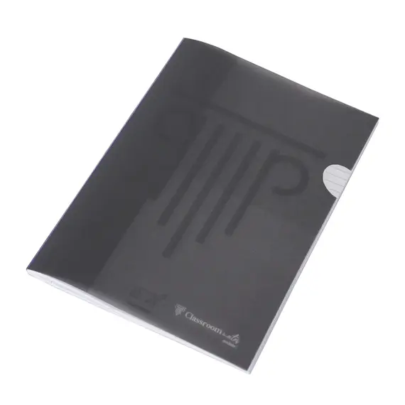 Caderno Agrafado A4 Pautado PP Ambar Preto 48 Folhas | Loja BluePixel