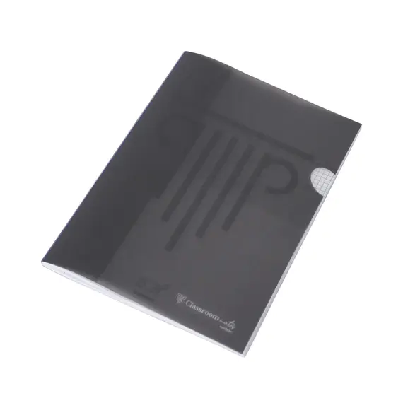 Caderno Agrafado A4 Quadriculado Ambar Preto 48 Folhas | Loja BluePixel