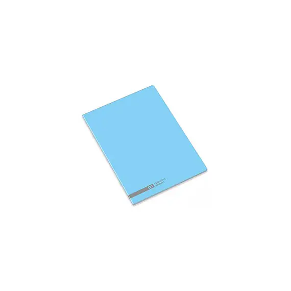 Caderno Agrafado A5 Quadriculado Ambar School Azul 48 Folhas | Papelaria Ambar