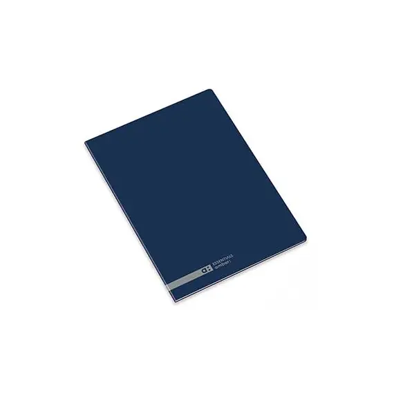 Caderno Agrafado A5 Quadriculado AMBAR School Marinho 48 Folhas | Loja BluePixel