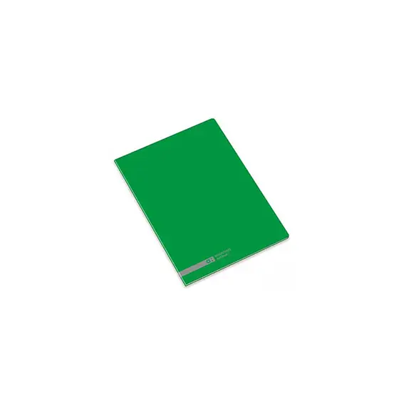 Caderno Agrafado A5 Quadric Ambar School Verde 48 Folhas - Material Escolar de Qualidade