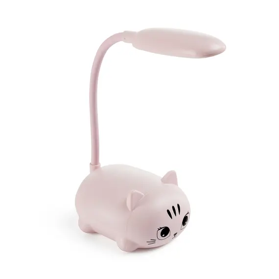 Candeeiro LED Kitty Rosa da BACK2FUN | Iluminação infantil decorativa para quartos de crianças