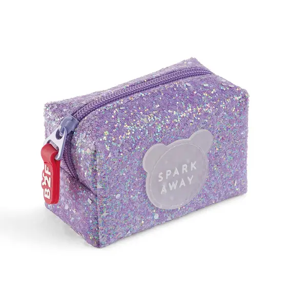 Porta Moedas Keep It Shiny Lilás da BACK2FUN | Acessório Prático e Elegante na bluepixel.pt
