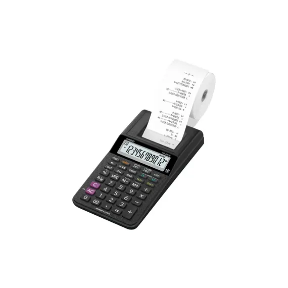 Calculadora Casio HR8RCE de 12 Dígitos - Calculadora Secretária para Escritório e Estudo | bluepixel.pt