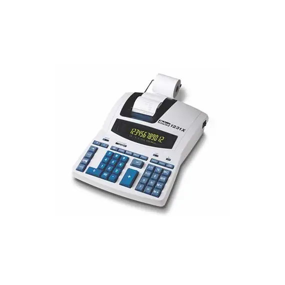 Calculadora Secretária IBICO 1231X de 12 Dígitos com Fita | Loja BluePixel.pt