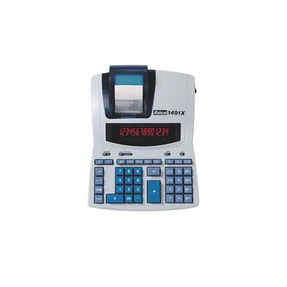 Calculadora Secretária Ibico 1491X - 14 Dígitos com Impressão Térmica | bluepixel.pt
