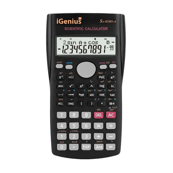 Calculadora Científica Igenius SX82MS com 240 Funções | Loja BluePixel