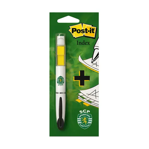 Esferográfica Post-It Duo 0,5mm 3M - Caneta de Escrita Precisa e Versátil para Escritório e Estudo