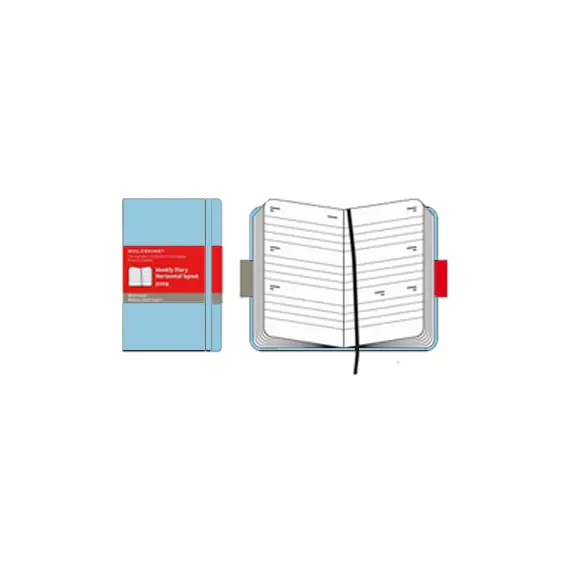 Caderno de Endereços Moleskine Azul Claro | Organização e Estilo na BluePixel.pt