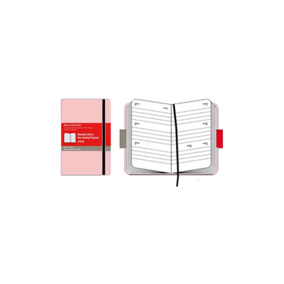Caderno Moleskine Rosa Pautado 2 Unidades | Qualidade e Estilo na BluePixel.pt