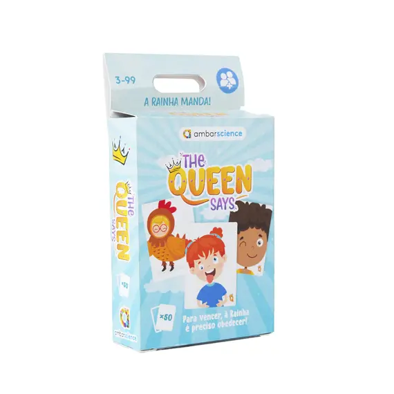 Jogo A Rainha Manda AmbarScience | Brinquedo Educativo para Crianças na BluePixel.pt