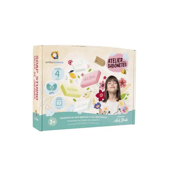Kit Atelier dos Sabonetes Ambarscience | Faça sabonetes artesanais em casa com este kit completo