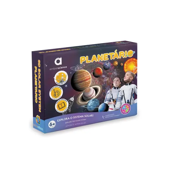 Kit Planetário Ambarscience | Equipamento Científico Educativo para Escolas e Experiências