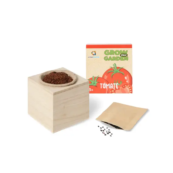 Grow your Garden Tomate AmbarScience | Kit de Cultivo para Tomates em Casa