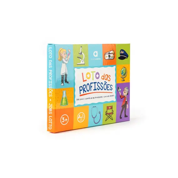 Loto das Profissões Ambarscience | Jogo Educativo para Aprender Diversas Profissões