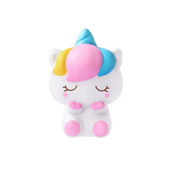 Boneco Squishy Lazy Stars Unicórnio IIGEN - Brinquedo Relaxante e Decorativo