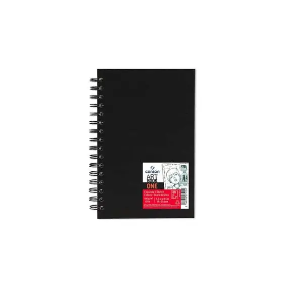 Bloco Espiral Gráfico Canson Sketch One A5 80 folhas 100g - Ideal para desenhos e esboços | bluepixel.pt