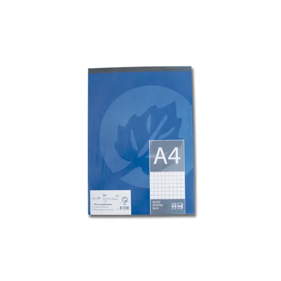 Bloco Notas A4 Quadriculado NEUTRAL - 100 folhas para escritório e estudo | bluepixel.pt