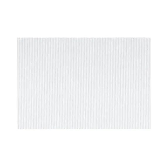 Cartão Canelado Colorido 50x70cm Branco Sadipal | Material Escolar e Artesanato