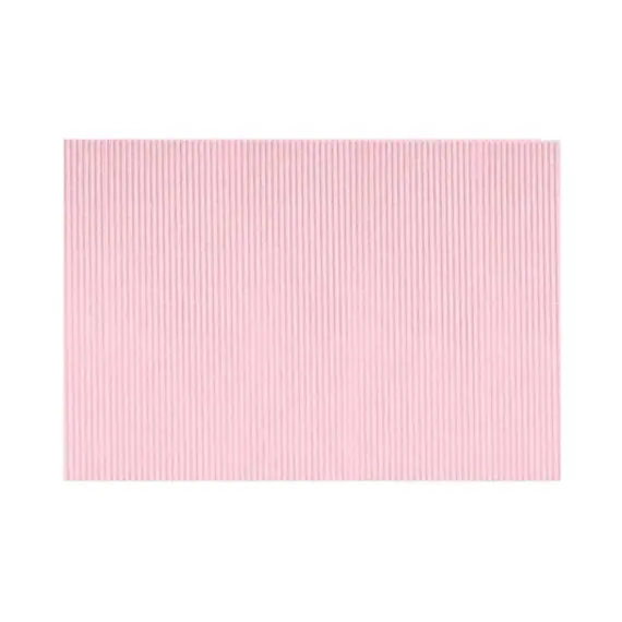 Cartão Canelado Colorido 50x70cm Rosa Folha NEUTRAL | Papel decorativo de alta qualidade