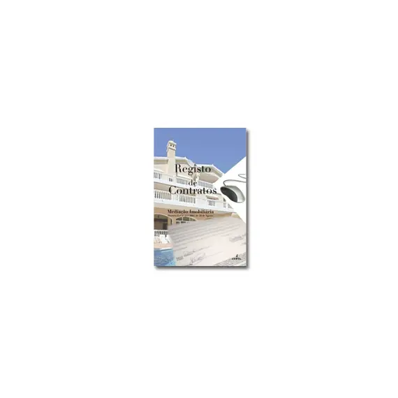 Livro + Software JUFIL para Registo de Contratos de Mediação Imobiliária | Gestão Profissional