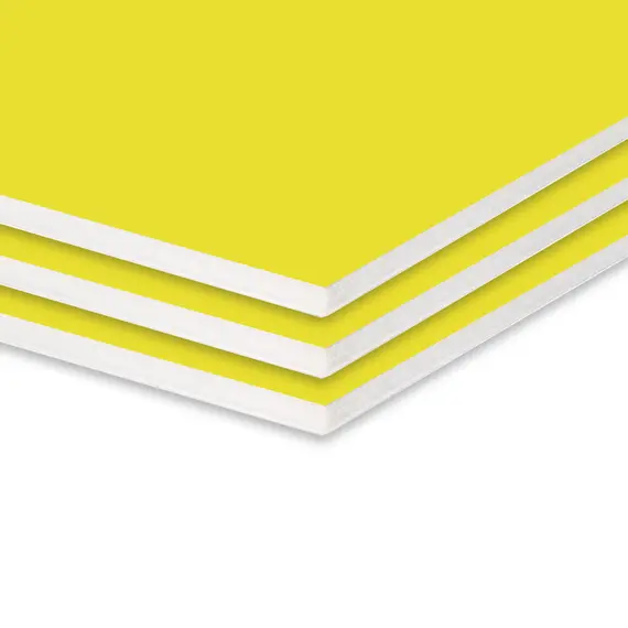 Placa K-Line Amarelo 5mm 50x70cm Pack 40un - Sadipal | Sinalização e Construção