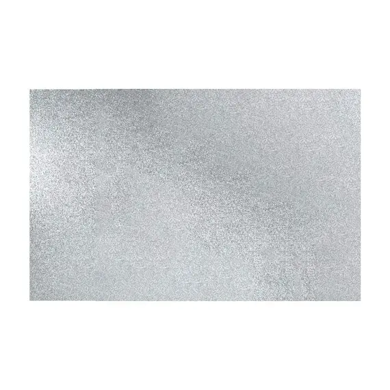 Placa de Cor Musgami Prata Glitter 50x70cm | Decoração Elegante para Interiores