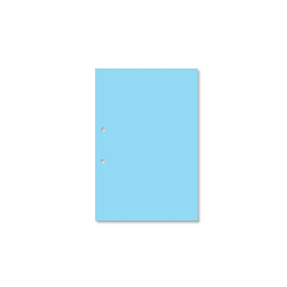 Cartolina A4 com Furos Azul 250g - Qualidade Superior | bluepixel.pt