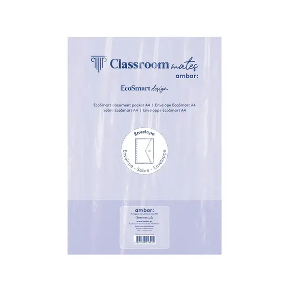 Envelope para Caderno Inteligente Ambar EcoSmart A4 | Acessório sustentável para cadernos na bluepixel.pt