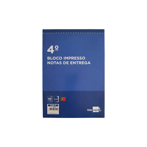 Bloco Nota de Entrega com Duplicado NEUTRAL | Material de Escritório de Qualidade