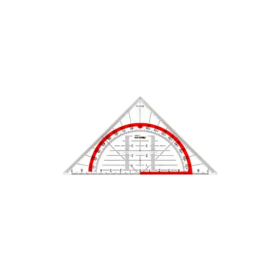 Esquadro Geométrico 16cm ARISTO - Ferramenta de desenho técnico Aristo Geocollege em Portugal