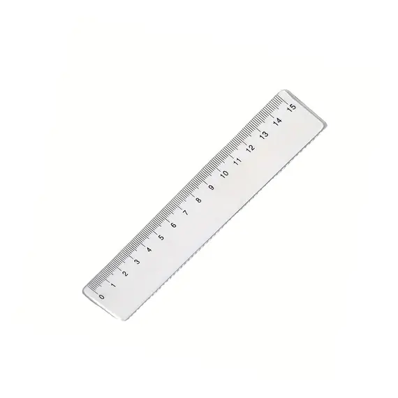Régua Plástica 15cm NEUTRAL | Ferramenta de Medição de Alta Qualidade