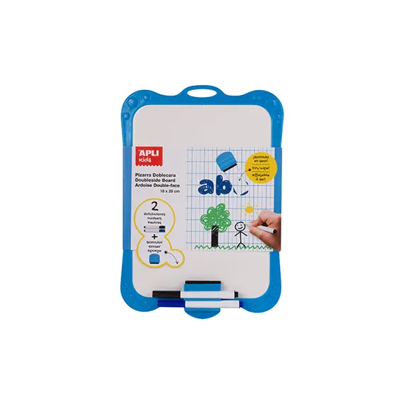 Quadro Branco Dupla-Face Apli 180x280mm - Ideal para Apresentações e Anotações | bluepixel.pt