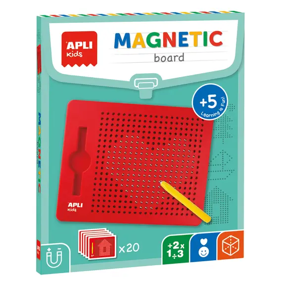 Jogo Educativo Apli Quadro Magnético - Estímulo à Criatividade para Crianças | bluepixel.pt