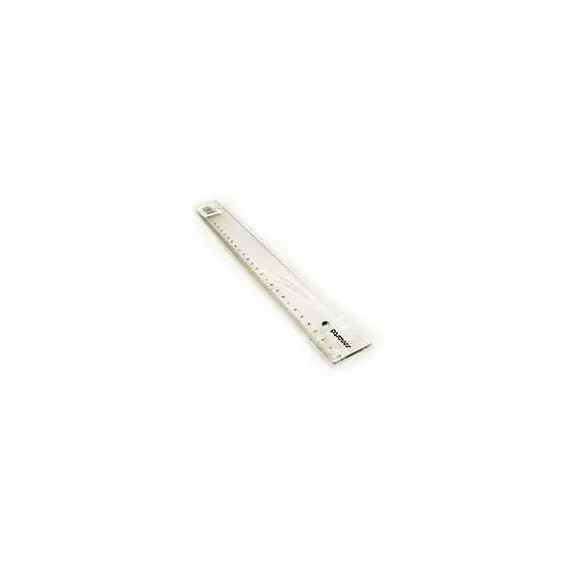 Régua de Plástico Cristal 30cm SMARTD | Medição Precisa e Resistente
