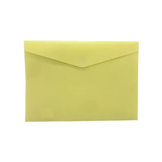 Bolsa Envelope A4 HFP Baunilha Mate com Fecho Velcro | Loja BluePixel