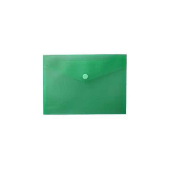 Bolsa Envelope A5 com Fecho Velcro em Plástico Verde Mate | HFP - Loja BluePixel