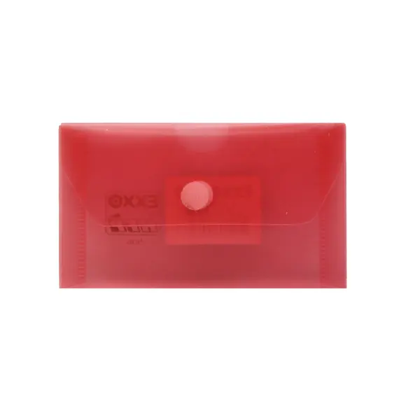 Bolsa Envelope HFP 105x65mm com Fecho Velcro Vermelha | Loja BluePixel