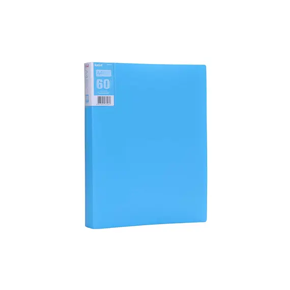 Pasta EAGLE com 60 Bolsas e 120 Páginas | Organização e Armazenamento de Documentos