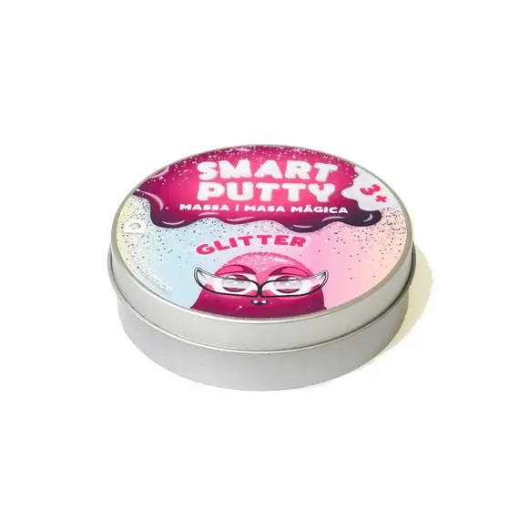 Massa Mágica Glitter Ambarscience | Massa Moldável com Brilho para Criatividade
