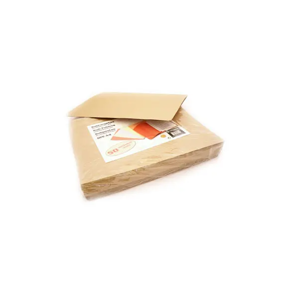 Capa de Cartolina Simples 314x235mm Kraft - Pack de 50 unidades | NEUTRAL