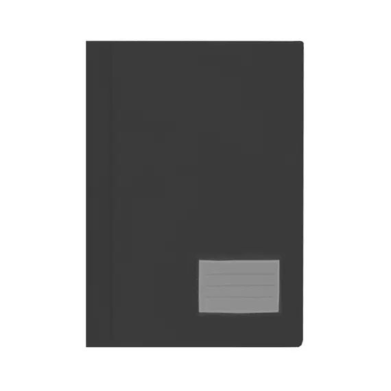 Classificador Capa Opaca Roma263 Preto com Etiqueta - Organização de Documentos | bluepixel.pt