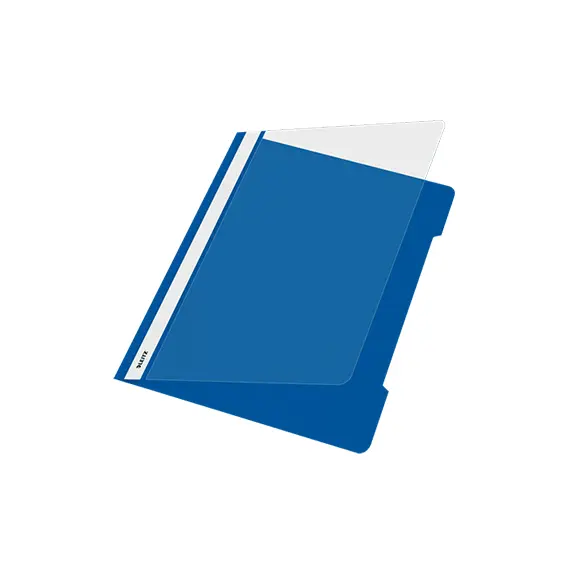 Classificador Leitz 4191 com Capa Transparente Azul Escuro - Pack de 25 | Loja BluePixel