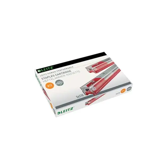 Agrafos Leitz K12 Vermelho 80Fls compatíveis com Leitz 5550 | Loja BluePixel.pt